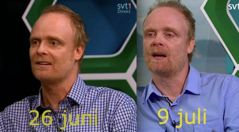 Henrik Brandão Jönsson under fotbolls-VM 2014. Foto: Skärmavbild brandao.se Henrik Brandão Jönsson under fotbolls-VM 2014. Foto: Skärmavbild brandao.se